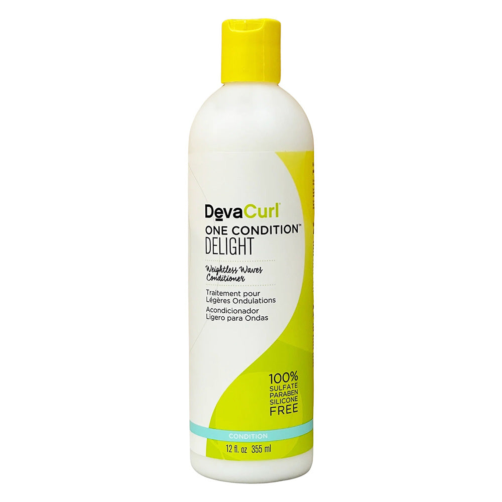 DevaCurl One Condition Delight Weightless Waves Conditioner for Hair 12Oz (355ml)